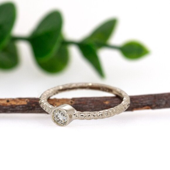 Lab Diamond Ring in Solid 14K Gold | Fine Jewelry - Picture 5 of 8